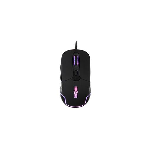 Мышь проводная Oklick 965G RACER, игровая, оптическая, USB, 2400dpi, черный [1018258] фото 1