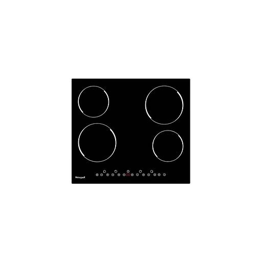 Электрическая варочная поверхность WEISSGAUFF HV 640 B, конфорок: 4 шт., стеклокерамика, независимая, черный фото 1