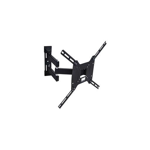 Кронштейн для телевизора Kromax DIX-24, 15-55", настенный, поворотно-выдвижной и наклонный, черный [28014] фото 1