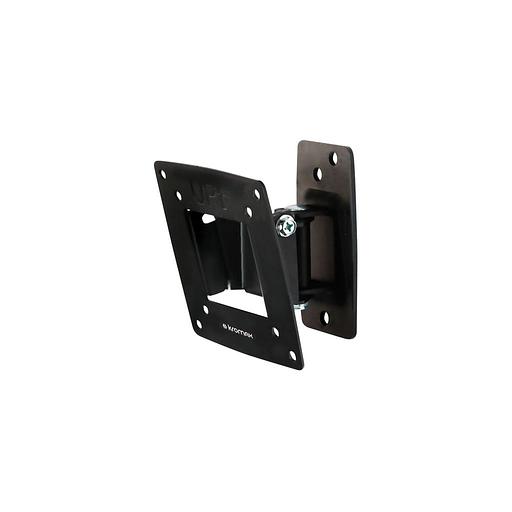 Кронштейн для телевизора Kromax OPTIMA-102, 10-28", настенный, поворот и наклон, черный [28002] фото 1