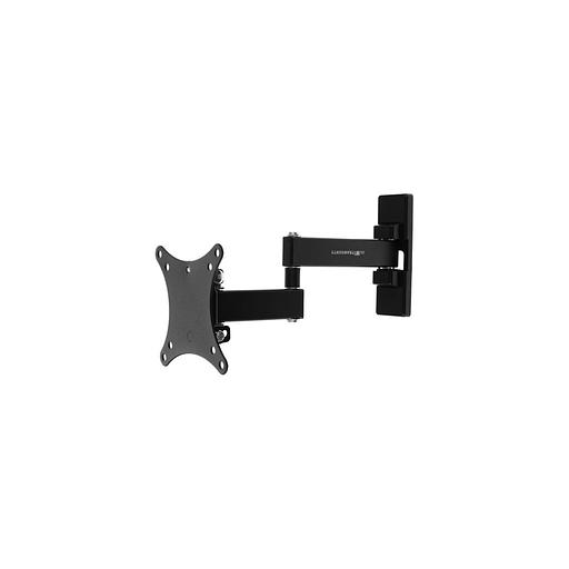 Кронштейн для телевизора ULTRAMOUNTS UM875, 13-27", настенный, поворот и наклон, черный фото 1