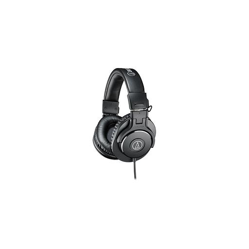 Наушники Audio-Technica ATH-M30X, 3.5 мм, мониторные, черный [15116965] фото 1
