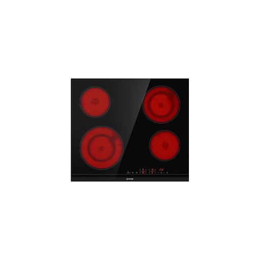 Электрическая варочная поверхность Gorenje ECT644BCSC, конфорок: 4 шт., стеклокерамика, независимая, черный фото 1
