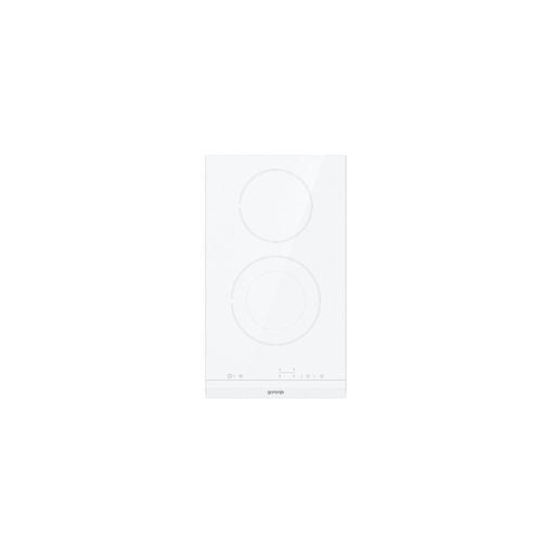 Электрическая варочная поверхность Gorenje ECT322WCSC, конфорок: 2 шт., стеклокерамика, независимая, белый фото 1