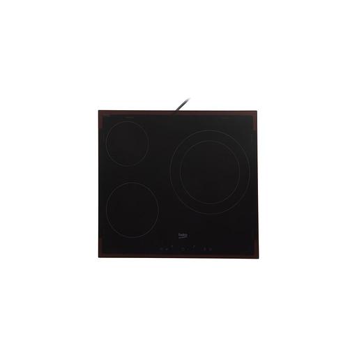 Электрическая варочная поверхность Beko HIC63401T, конфорок: 3 шт., стеклокерамика, независимая, черный фото 1