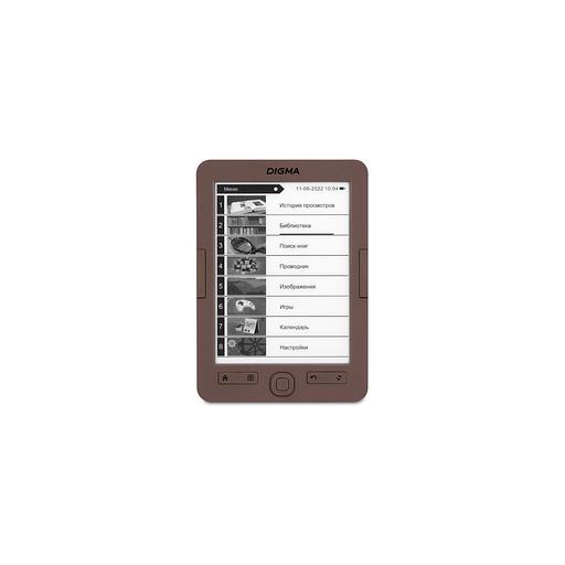 Электронная книга Digma E60C, 6", коричневый фото 1
