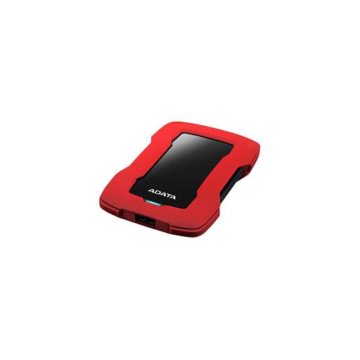 Внешний диск HDD A-Data DashDrive Durable HD330, 1ТБ, красный [ahd330-1tu31-crd] фото 1