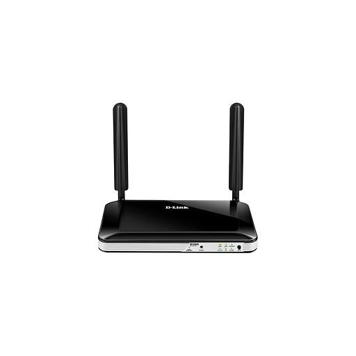 Wi-Fi роутер D-Link DWR-921, Wi-Fi 4, N300, 2.4ГГц, 4 LAN, 3G/4G, черный фото 1