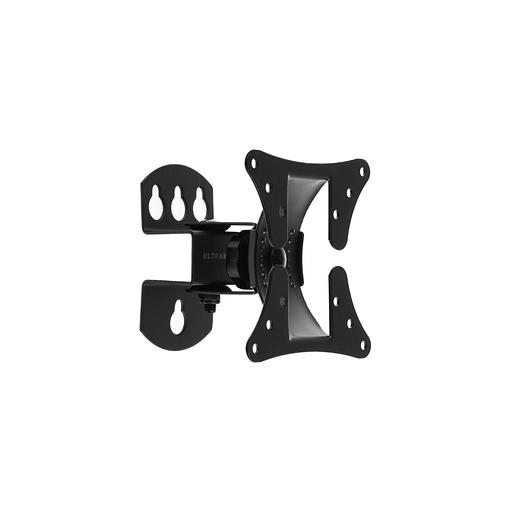 Кронштейн для телевизора ULTRAMOUNTS UM857, 12-27", настенный, поворот и наклон, черный фото 1