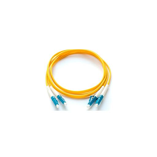 Патч-корд LanMaster 2 50/125 OM4 1м LSZH желтый [lan-2lc-2lc/om4-1.0] фото 1