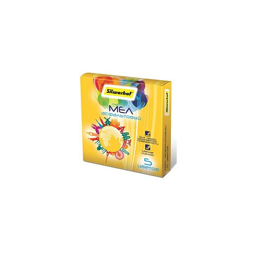 Мел асфальтовый Silwerhof Солнечная коллекция 882087-05, 5 цветов фото 1