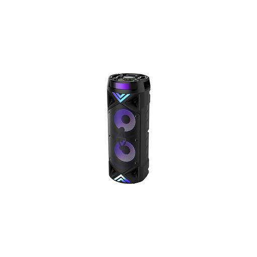 Музыкальный центр Hyundai H-MC180, 80Вт, с караоке, с микрофоном, Bluetooth, FM, USB, SD/MMC, черный, фото 1