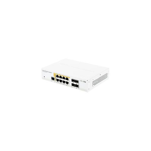 Коммутатор MIKROTIK CRS112-8P-4S-IN, управляемый фото 1