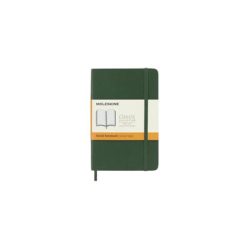 Блокнот Moleskine Classic Soft, 192стр, в линейку, мягкая обложка, зеленый [qp611k15] фото 1