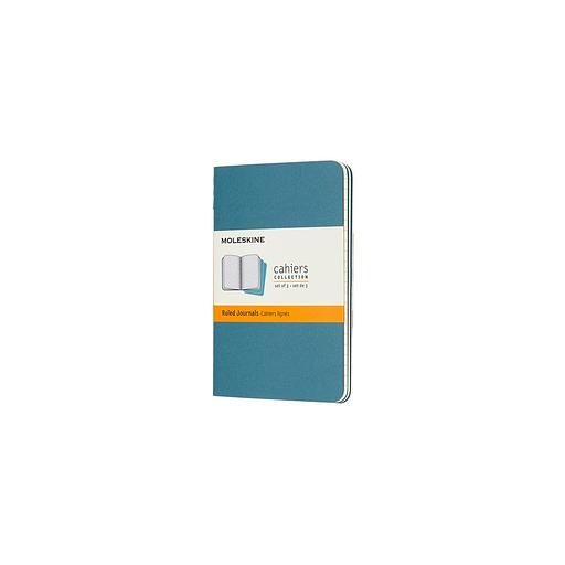 Блокнот Moleskine Cahier Journal, 64стр, в линейку, голубой [ch011b44] фото 1