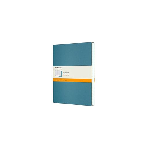 Блокнот Moleskine Cahier Journal, 120стр, без разлиновки, голубой [ch023b44] фото 1