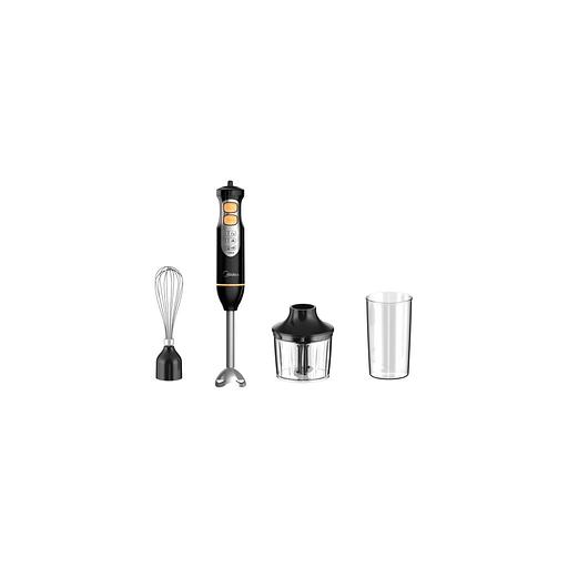 Блендер Midea MC-BL401, погружной, черный/желтый фото 1
