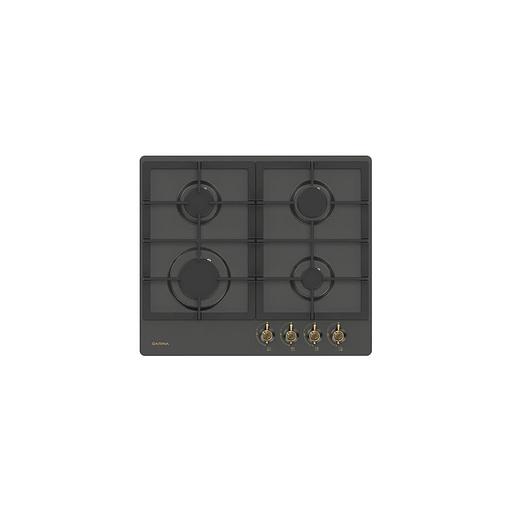 Газовая варочная панель Darina 1T38 BGM 341 12 At, 4 конфорки, эмалированная сталь, серый фото 1