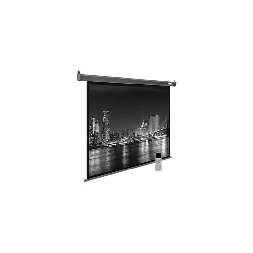 Экран Cactus SIlverMotoExpert CS-PSSME-280X175-DG, 280х175 см, 16:10, настенно-потолочный темно-серый фото 1