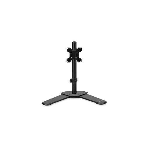 Кронштейн для мониторов ЖК Buro M071, до 32", до 8кг, крепление к столешнице, поворот и наклон, черный фото 1