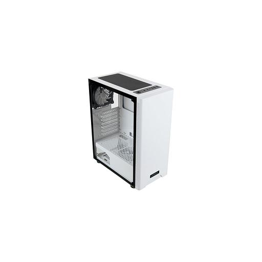 Корпус ATX Formula CL-3301W TG, Midi-Tower, без БП, белый фото 1
