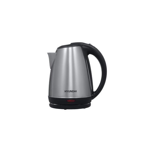 Чайник электрический Hyundai HYK-S1030, 2200Вт, серебристый матовый и черный фото 1