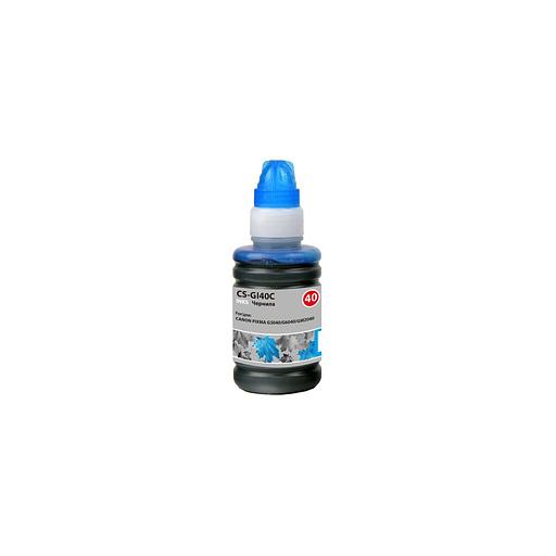 Чернила Cactus CS-GI40C GI-40, для Canon, 70мл, голубой фото 1