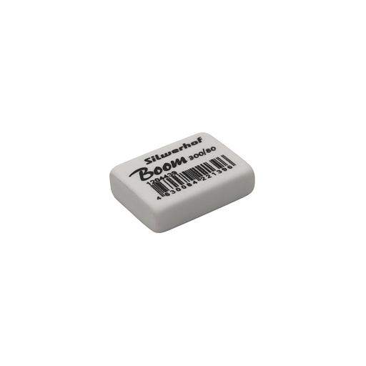 Ластик Silwerhof Boom 300/80, 26х18.5х8мм, каучук термопластичный, белый [181146] фото 1