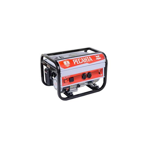 Бензиновый генератор Ресанта БГ 3000 Р, 220 В, 2.8кВт [64/1/43] фото 1