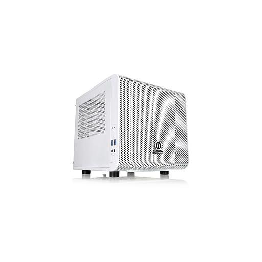 Корпус miniITX Thermaltake Core V1, SFF, без БП, белый [ca-1b8-00s6wn-01] фото 1