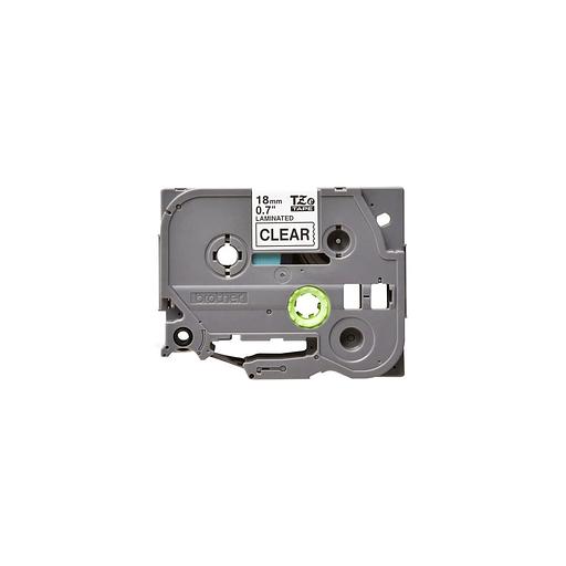 Картридж Brother TZE141, 18мм, черный шрифт, прозрачный фон, 8м ( TZE141 фото 1