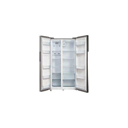 Холодильник двухкамерный Бирюса SBS 587 I Side by Side, нержавеющая сталь фото 1