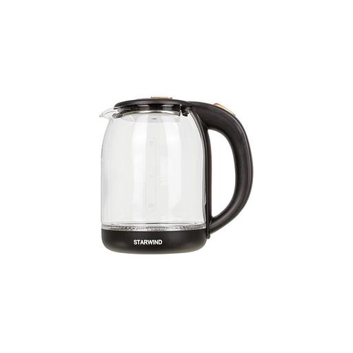 Чайник электрический StarWind SKG1052, 1500Вт, темно-коричневый и бронзовый фото 1