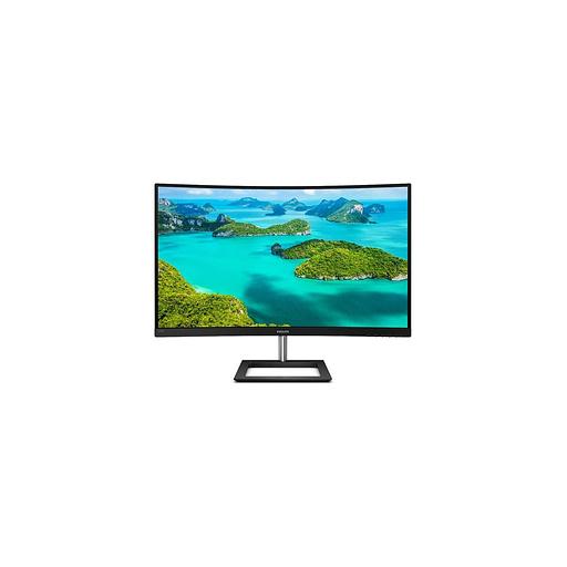 31.5" Монитор Philips 325E1C(00/01), 2560x1440, VA, 75Гц, 1хHDMI, 1хDP, изогнутый, черный фото 1