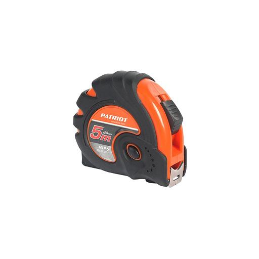 Рулетка строительная Patriot MTP-5, 5м x 25мм [350005005] фото 1