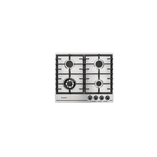 Газовая варочная панель GEFEST ПВГ 1214-01 К5, 4 конфорки, нержавеющая сталь, серый фото 1
