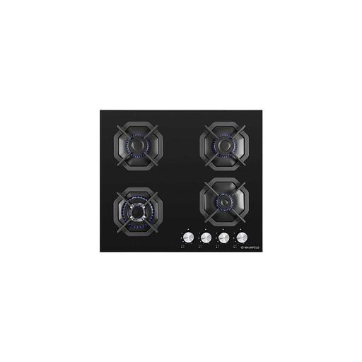 Газовая варочная панель MAUNFELD EGHG.64.23CB\G, 4 конфорки, закаленное стекло, черный фото 1
