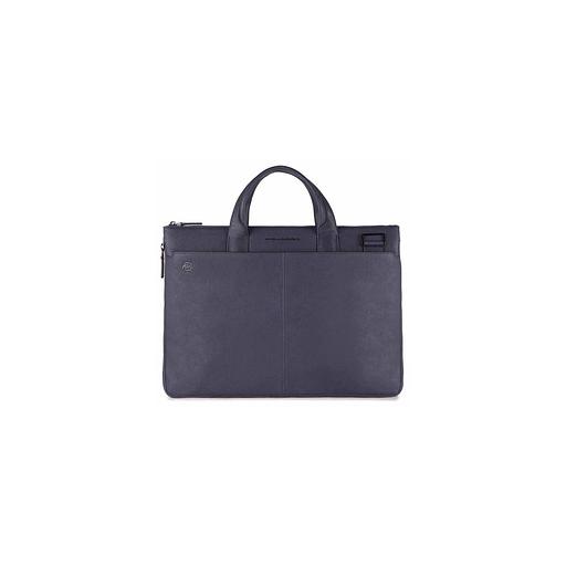 Деловая сумка Piquadro Black Square, кожа натуральная, синий [ca4021b3/blu4] фото 1