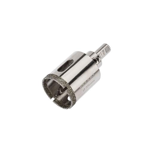 Коронка REXANT 92-0011, по кафелю/стеклу, 35мм, трехгранный, 1шт фото 1