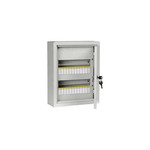 Щит распределительный IEK (MKM14-N-24-31-Z) TITAN 3 ЩРн-24з-1 36 УХЛ3 навесной 310мм 120мм 395мм 24м фото 1