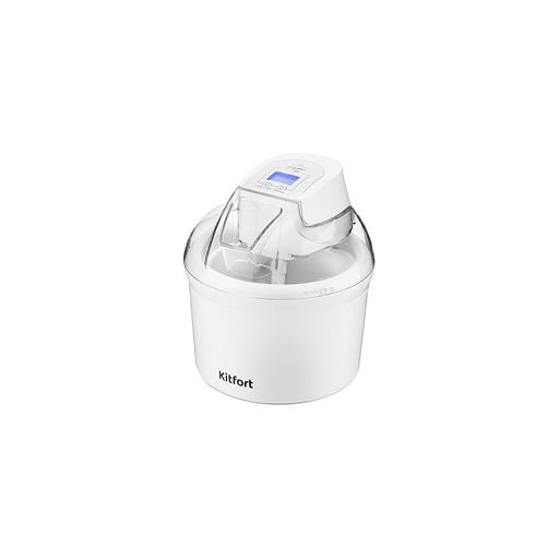Мороженица KitFort КТ-1808, 12Вт, 1500мл, белый фото 1