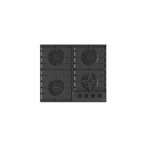 Газовая варочная панель Gorenje GT642SYB, 4 конфорки, закаленное стекло, черный фото 1