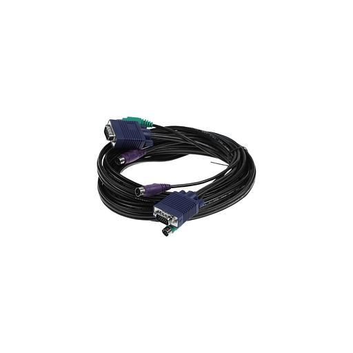 Кабель D-Link DKVM-CB3/A3A 3м, многожильный, черный фото 1