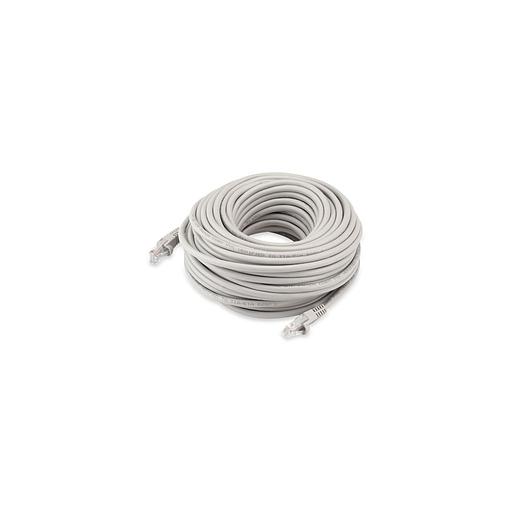 Патч-корд Buro UTP-5E-20M-G литой (molded), UTP, кат.5E, 20м, 4 пары, 26AWG, алюминий омедненный, многожильный, серый фото 1