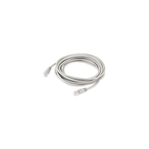 Патч-корд Buro UTP-5E-5M-G литой (molded), UTP, кат.5E, 5м, 4 пары, 26AWG, алюминий омедненный, многожильный, серый фото 1