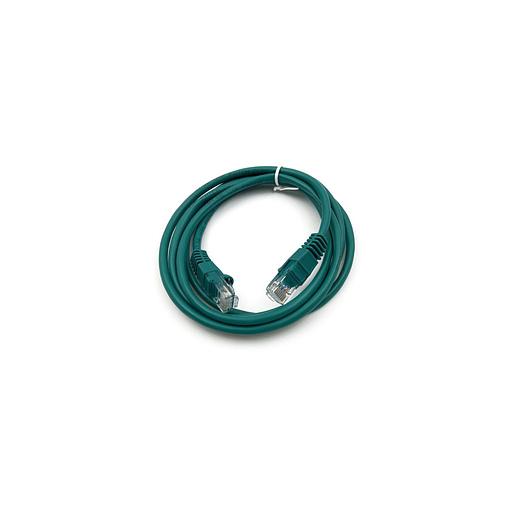 Патч-корд Buro UTP-5E-1,5M-GR литой (molded), UTP, кат.5E, 1.5м, 4 пары, 26AWG, алюминий омедненный, многожильный, зеленый фото 1