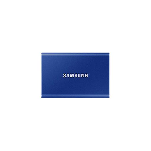 Внешний диск SSD Samsung T7 MU-PC2T0H/WW, 2ТБ, синий фото 1