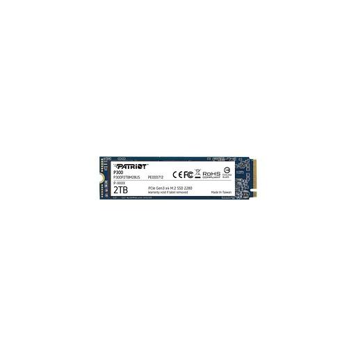 SSD накопитель Patriot P300 P300P2TBM28 2ТБ, M.2 2280, PCIe 3.0 x4, NVMe, M.2 фото 1