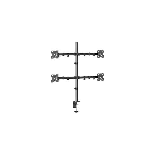 Кронштейн для мониторов ONKRON D421E, до 32", до 32кг, настольный, поворот и наклон, черный фото 1