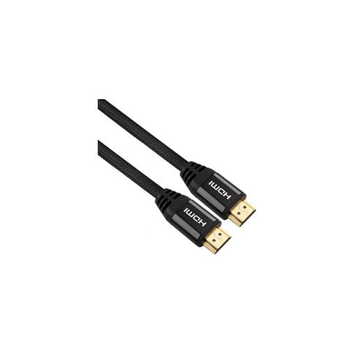 Кабель аудио-видео Ultra HD 8K, HDMI (m) - HDMI (m), ver 2.1, 1м, GOLD, черный фото 1